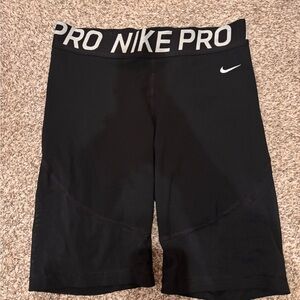 Nike Black and White Sports Shorts